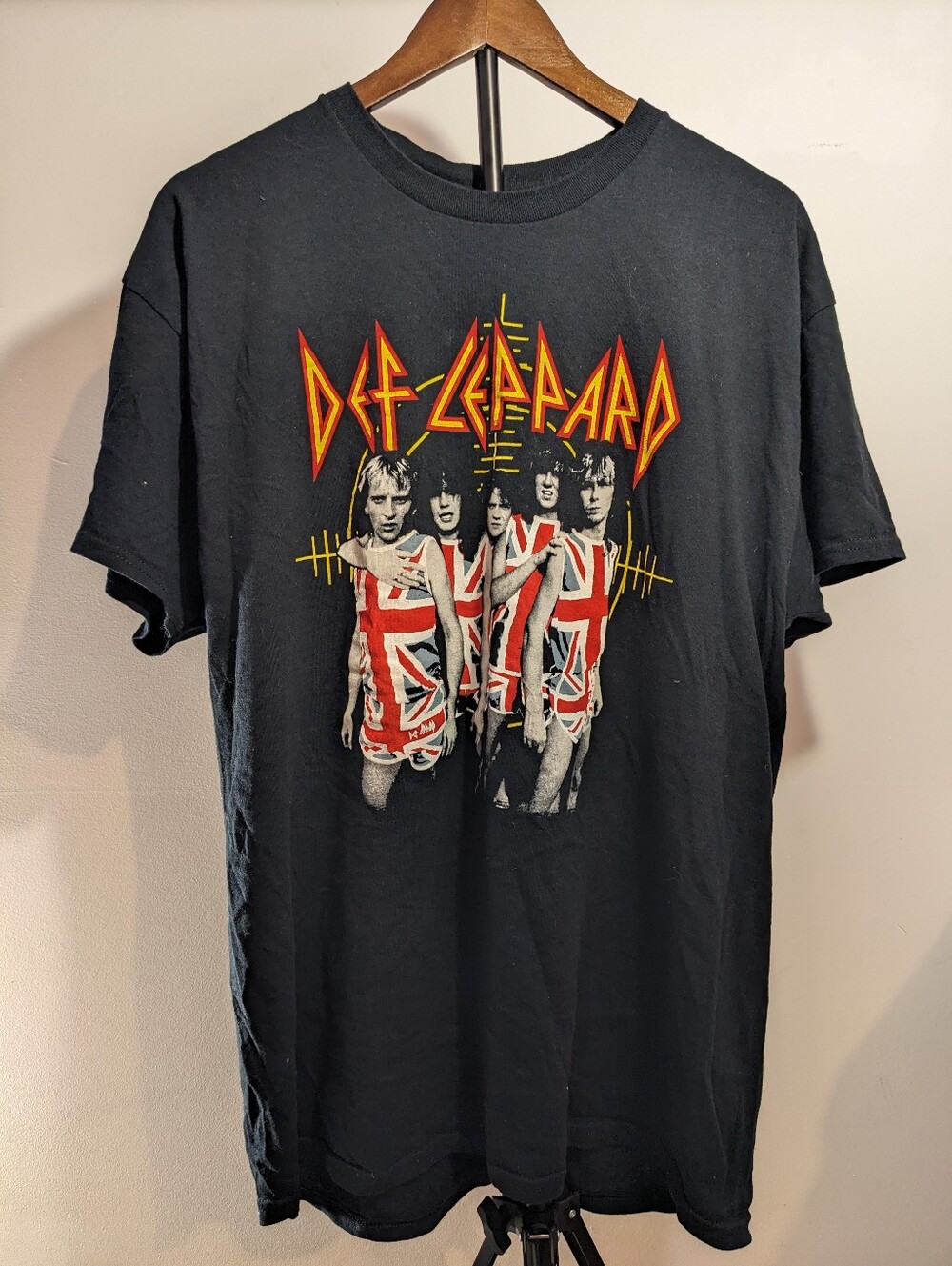 Def Leppard The Stadium Tour 2022 Graphic Concert Tee Size Large